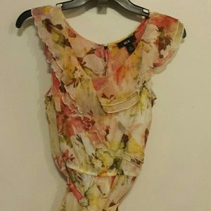 BCX Summer sleeveless blouse